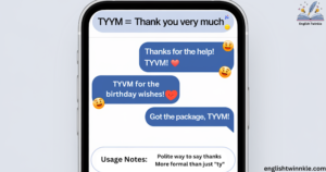 TYVM Meaning – What It Stands for and How to Use It