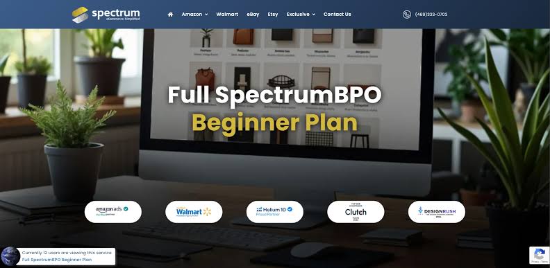 SpectrumBPO – Kickstart Your Amazon Business at Zero Cost